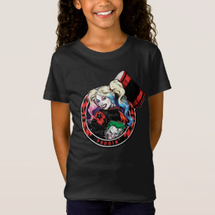 Batman   Harley Quinn Winking mit Mallet T-Shirt