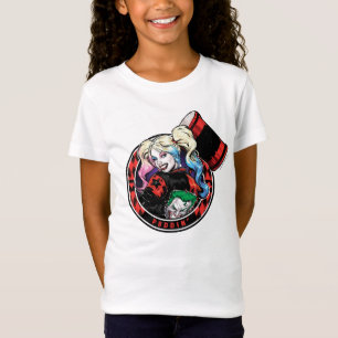 Batman   Harley Quinn Winking mit Mallet T-Shirt