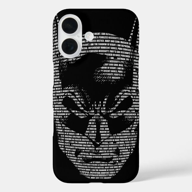 Batman Head Mantra Case-Mate iPhone Hülle (Rückseite)