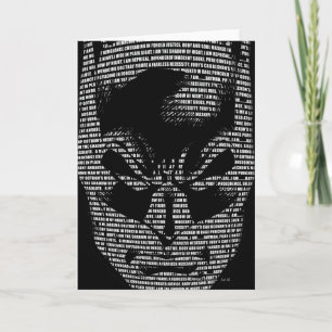 Batman Head Mantra Karte