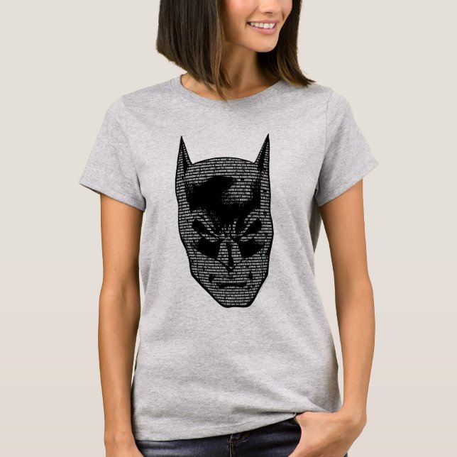 Batman Head Mantra T-Shirt (Vorderseite)