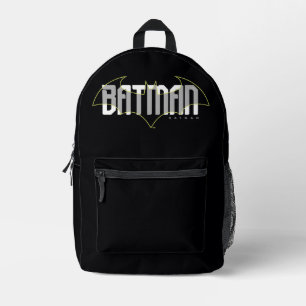 Batman Hi-Tech Name Grafik Bedruckter Rucksack
