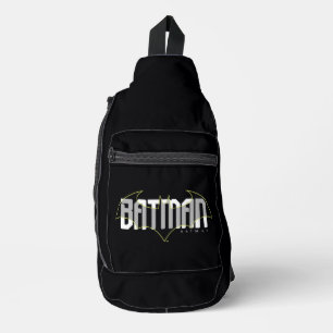 Batman Hi-Tech Name Grafik Crossbody Bag
