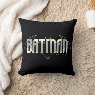 Batman Hi-Tech Name Grafik Kissen