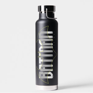Batman Hi-Tech Name Grafik Trinkflasche