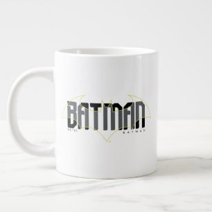Batman Hi-Tech Name Graphic Jumbo-Tasse