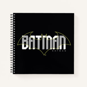 Batman Hi-Tech Name Graphic Notizbuch