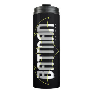Batman Hi-Tech Name Graphic Thermosbecher