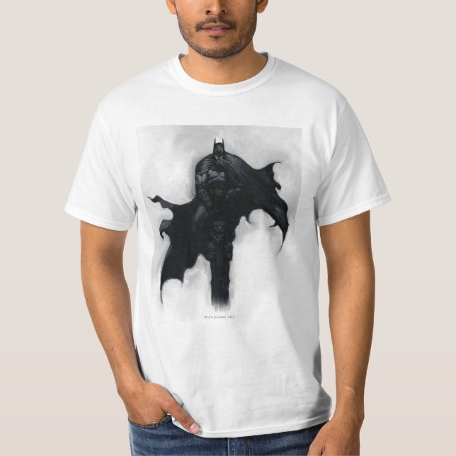 Batman Illustration T-Shirt (Vorderseite)