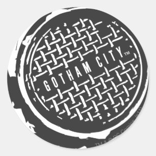 Batman Image 33 Runder Aufkleber