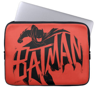 Batman Ink Brush Name Laptopschutzhülle