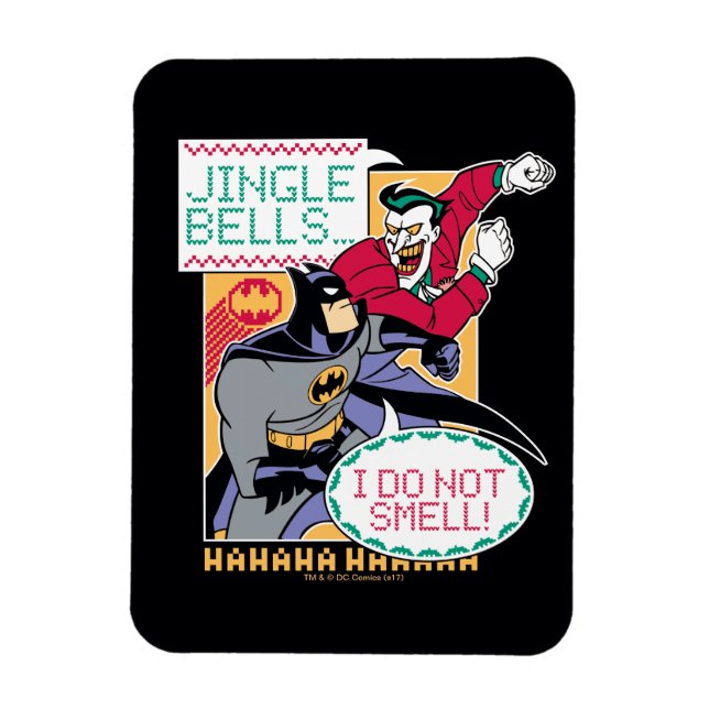 Batman | Jingle Bells, ich rieche nicht! Magnet (Vertikal)