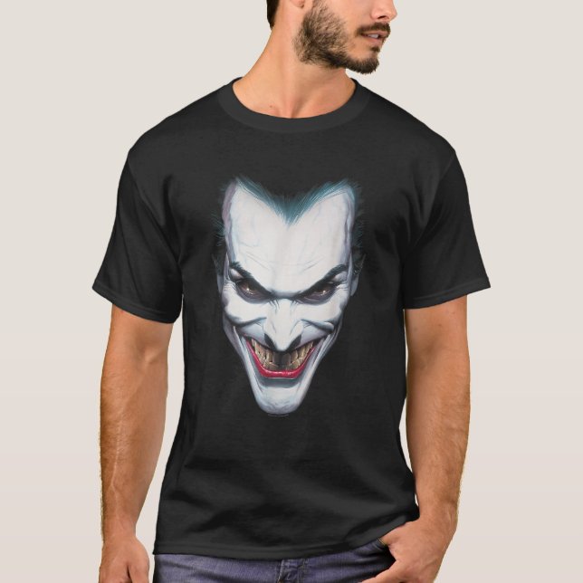 Batman Joker Portrait T-Shirt (Vorderseite)