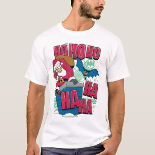 Batman   Joker Weihnachtsmann Klettersteig Kletter T-Shirt