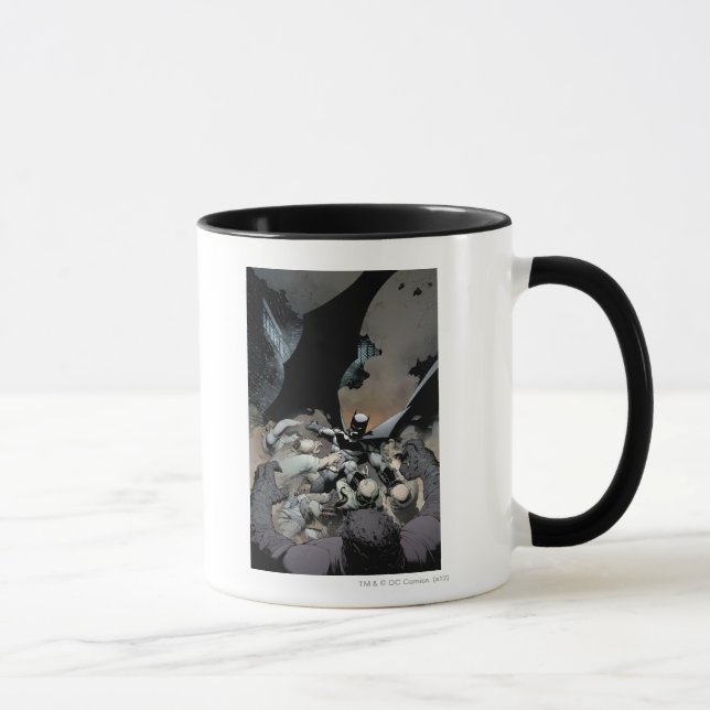 Batman kämpft gegen Arch Enemies Tasse (Rechts)