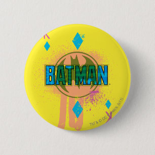 Batman King of Diamonds Button
