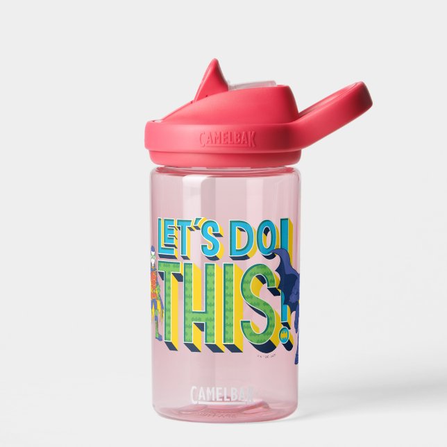 Batman | Lass uns das machen Trinkflasche (Links)