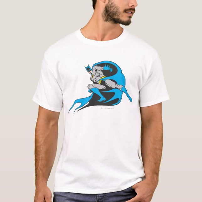 Batman Leaps T-Shirt (Vorderseite)
