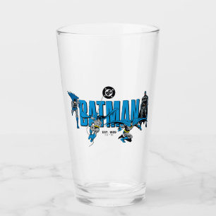 Batman-Legenden für immer Grafik Glas