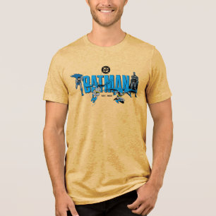 Batman-Legenden für immer Grafik Tri-Blend Shirt