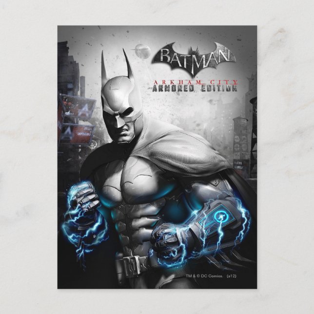 Batman - Lightning Postkarte (Vorderseite)