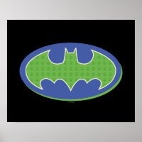 Batman | Lila und grünes Symbol