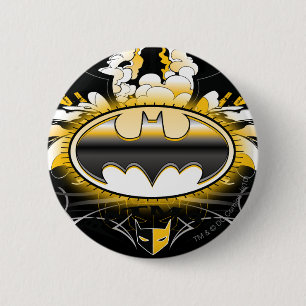 Batman-Logo mit Autos Button