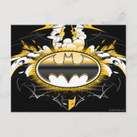 Batman-Logo mit Autos