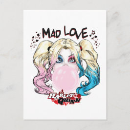 Batman | Mad Liebe Harley Quinn Kaububble Gum Postkarte