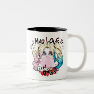 Batman   Mad Liebe Harley Quinn Kaububble Gum Zweifarbige Tasse