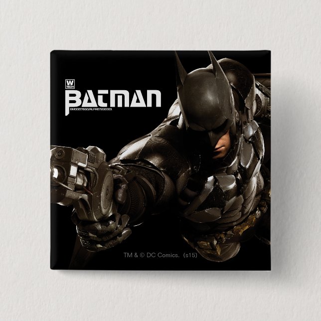 Batman mit Batclaw Button (Vorderseite)