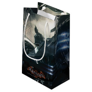 Batman mit Batmobile im Regen Kleine Geschenktüte