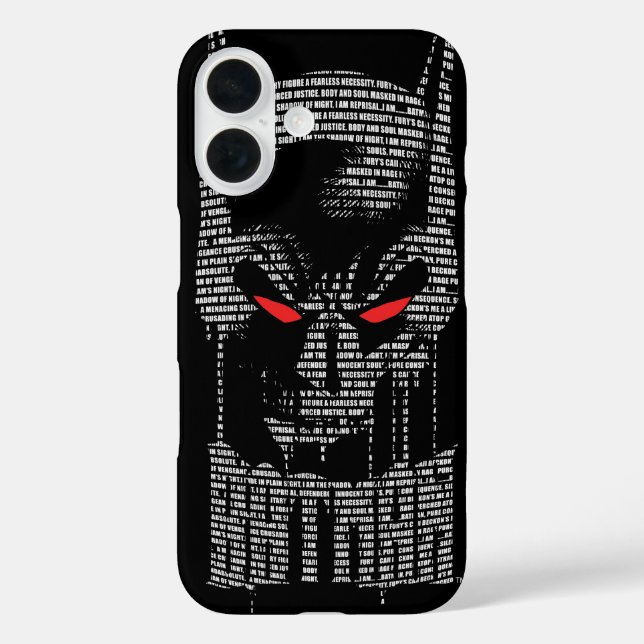 Batman mit Mantra Case-Mate iPhone Hülle (Rückseite)
