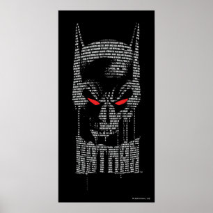 Batman mit Mantra Poster