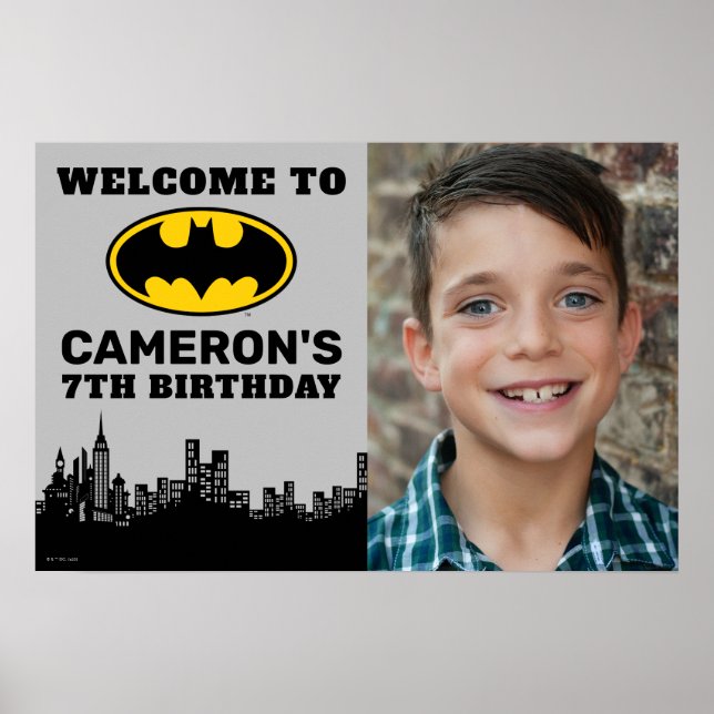 Batman | Name und Foto Geburtsdatum Poster (Vorne)