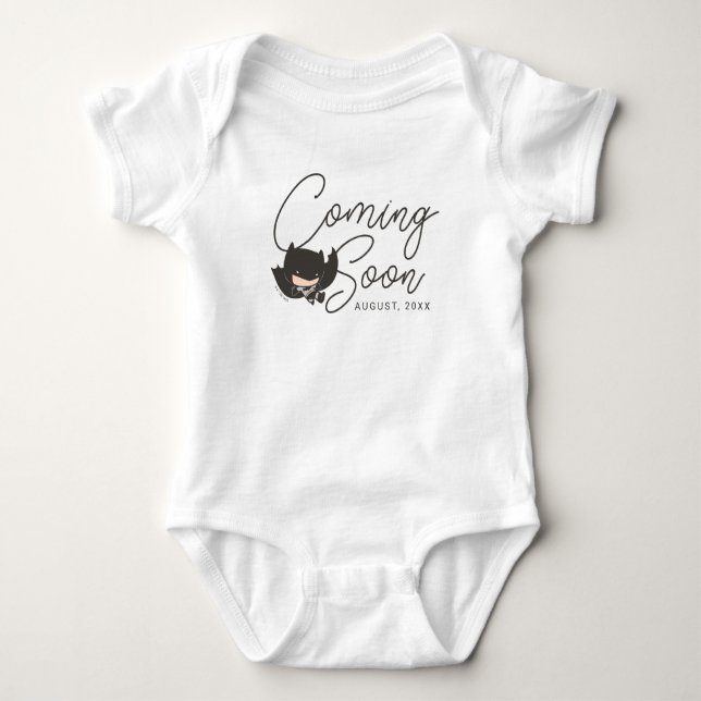 Batman | Neues Baby kommt bald Strampler (Vorderseite)