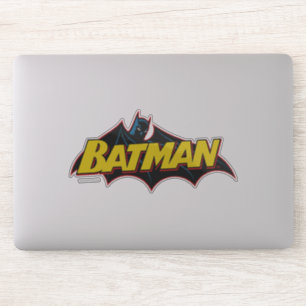 Batman   Old School Logo Aufkleber