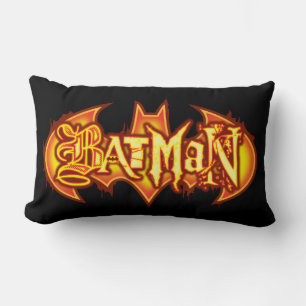 Batman   Orange Saisonale Logo Lendenkissen