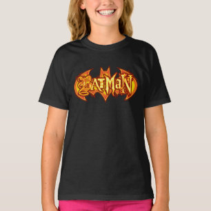 Batman Orange Saisonale Logo T-Shirt