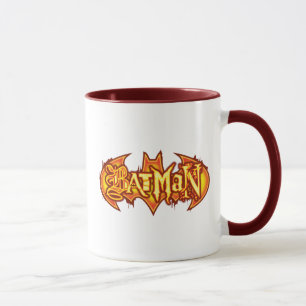 Batman   Orange Seasonal Logo Tasse