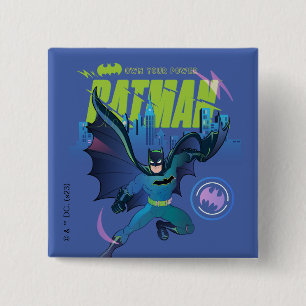 Batman "Own Your Power" City Graphic Button