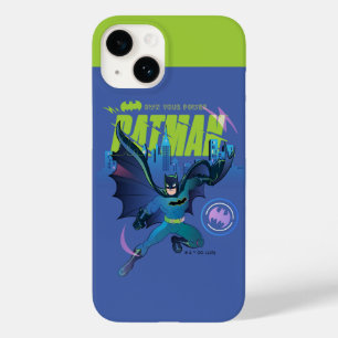 Batman "Own Your Power" City Graphic Case-Mate iPhone 14 Hülle