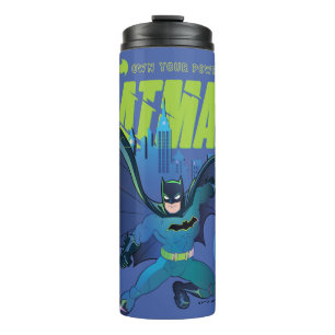 Batman "Own Your Power" City Graphic Thermosbecher