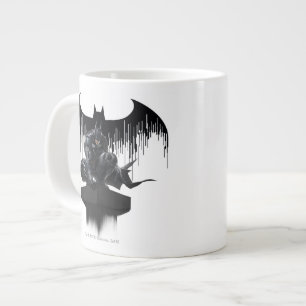 Batman Perched auf einer Säule Jumbo-Tasse