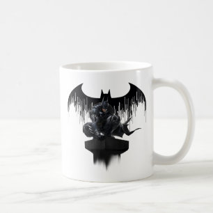Batman Perched auf einer Säule Kaffeetasse