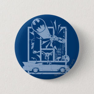 Batman - Picto Blue Button