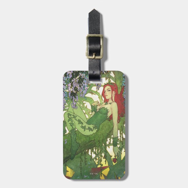 Batman Rebirth Poison Ivy Cover Illustration Gepäckanhänger (Vorderseite vertikal)