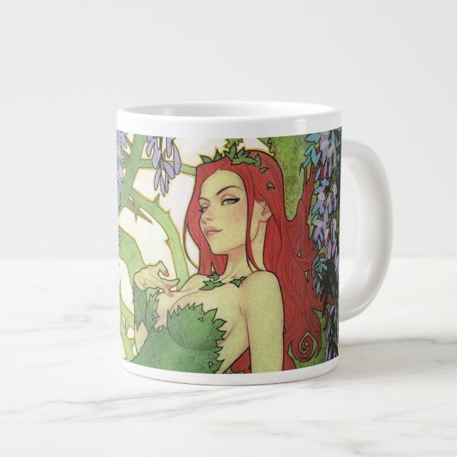 Batman Rebirth Poison Ivy Cover Illustration Jumbo-Tasse (Vorderseite Rechts)