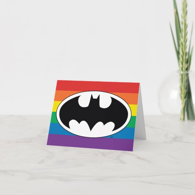Batman-Regenbogen-Logo (Vorderseite)