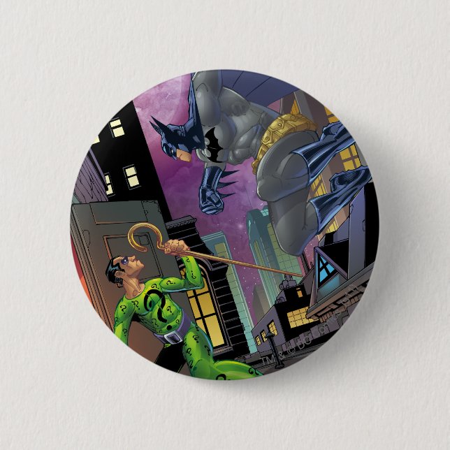 Batman - Riddler Button (Vorderseite)